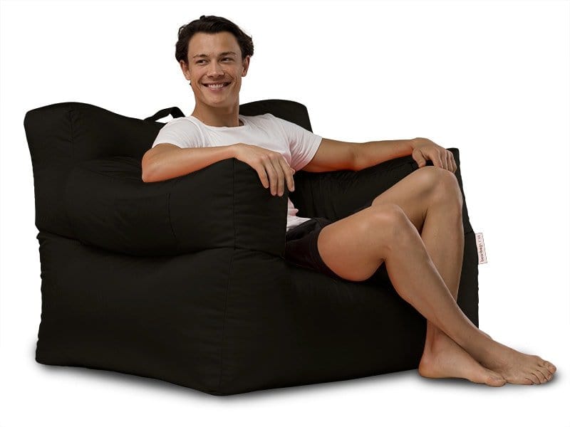 Big Bob Bean Bag Arm Chair black