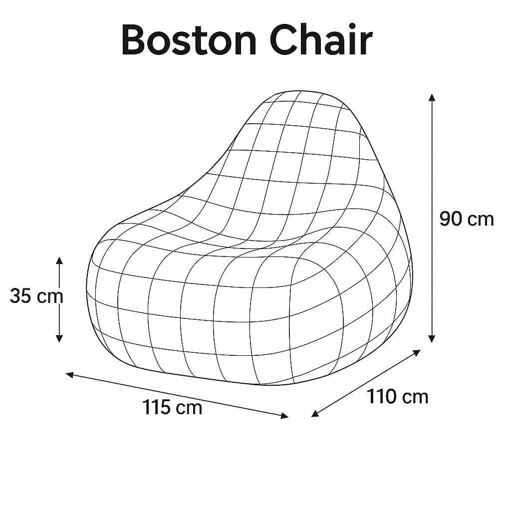 Boston Corduroy Bean Bag Chair