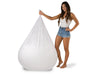 Coco Cotton Bean Bag lady holding liner