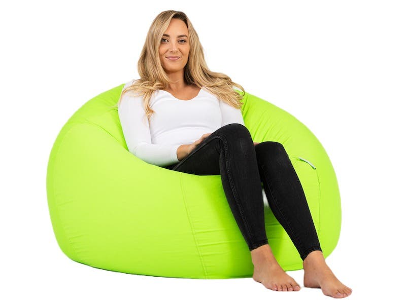 Coco Cotton Bean Bag 104CM Lime