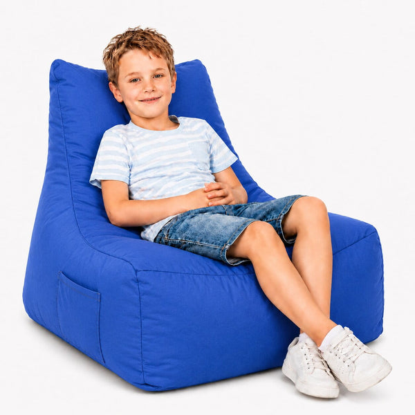 playroom Blue Mini Merlin - kids bean bag by Bean Bags R Us Australia