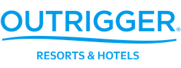 Outrigger Resorts & Hotels logo in blue on a white background