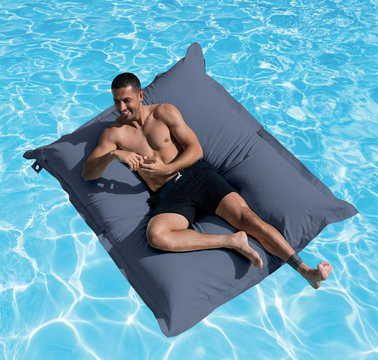 Portsea Pool Float Charcoal