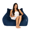 Teddy Velvet Chair Navy