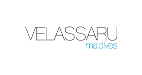 Logo of Velassaru Maldives on a white background
