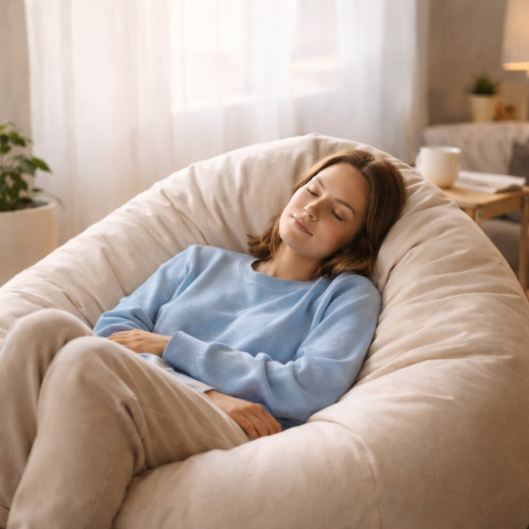 Bean Bags for Anxiety and Stress Relief - read the guide on Bean Bags R Us Australia