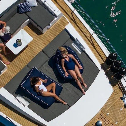 Experience extra comfort on the water with marine bean bags - Bean Bags R Us