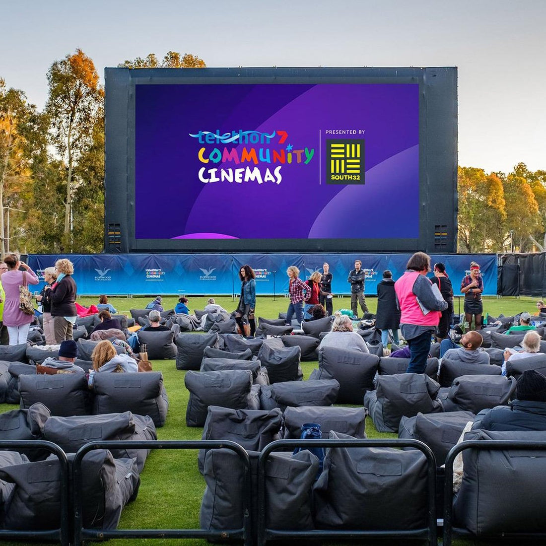 Telethon Community Cinemas: 350 bean bags for a good cause