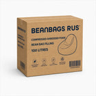 cardboard box containing 100 litres shredded foam — thumbnail 3
