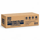 100L cardboard box of bean bag filling — thumbnail 3