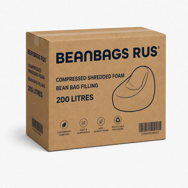 cardboard box containing 200 litres shredded foam — image 4