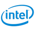 Intel branded bean bags - corporate client of Bean Bags R Us