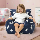 Blue Baby I'm a Star Chair - child-safe kids bean bag from Bean Bags R Us — thumbnail 2