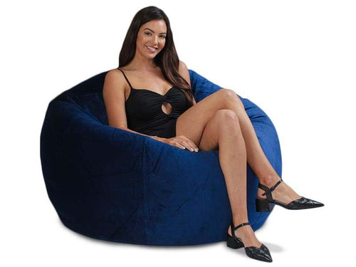 Bella Velvet - indoor bean bag chair, modern quality from Bean Bags R Us