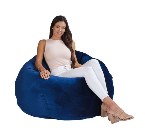 Bella Velvet - indoor bean bag chair, designer quality from Bean Bags R Us
