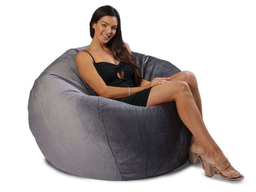 premium Bella Velvet - indoor bean bag chair by Bean Bags R Us Australia