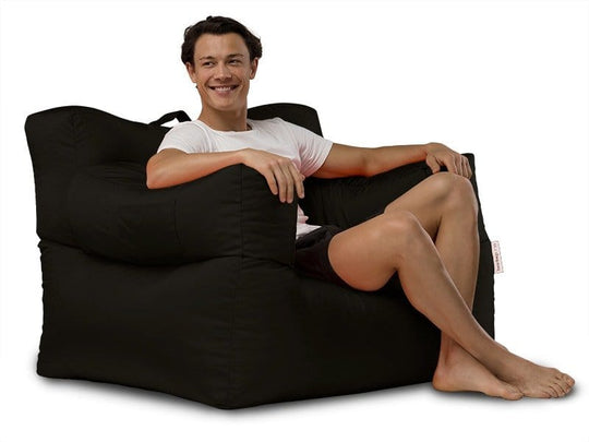 Big Bob Bean Bag Arm Chair black