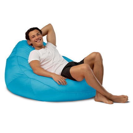 Black Big Boppa - all-weather outdoor bean bag chair from Bean Bags R Us