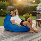 durable Blue Big Boppa - outdoor bean bag chair by Bean Bags R Us Australia — thumbnail 2