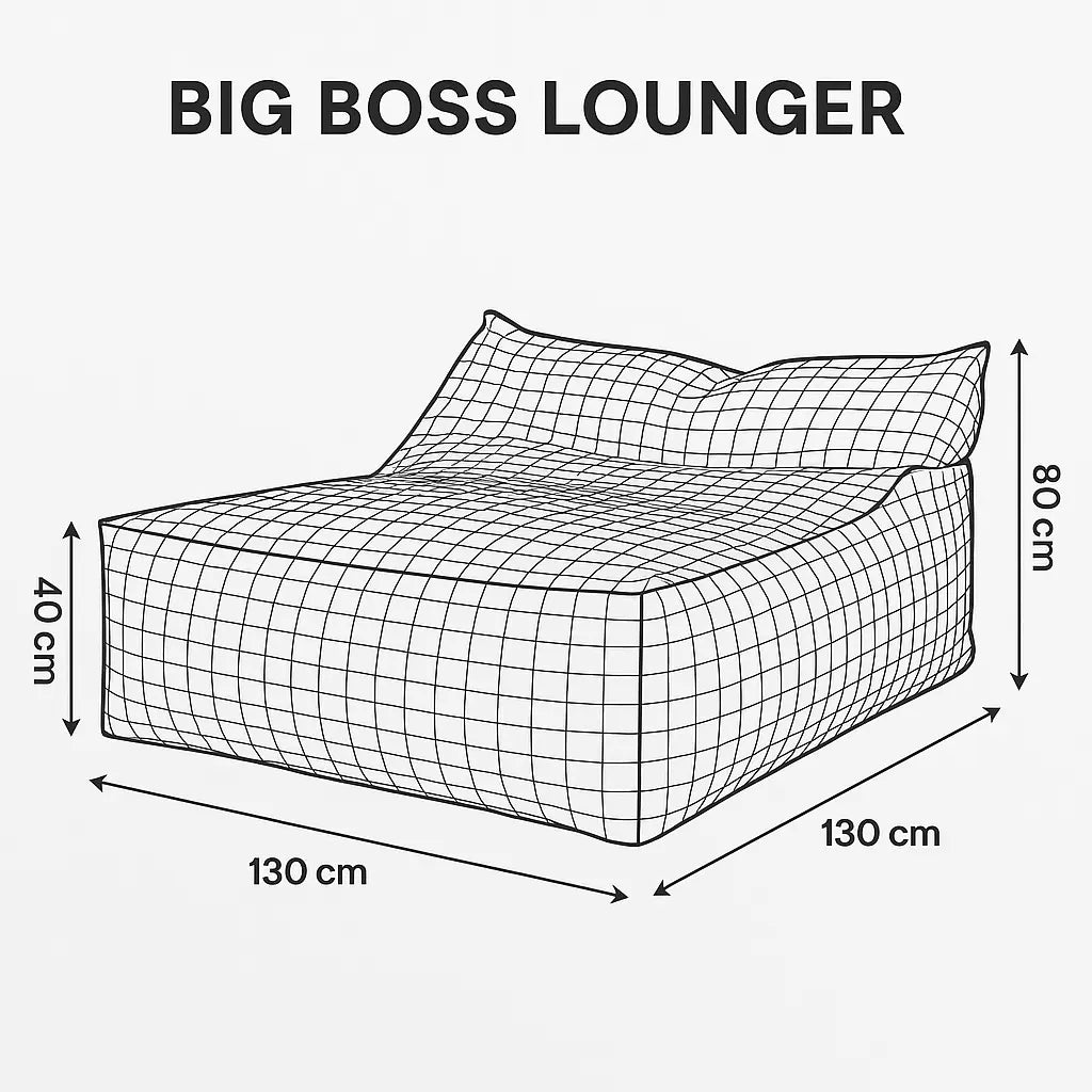 Big Boss Lounger - Bean Bags R Us