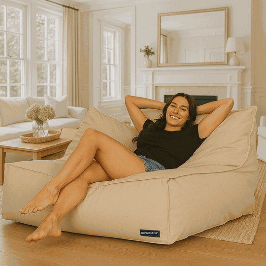 Big Boss Lounger Beige