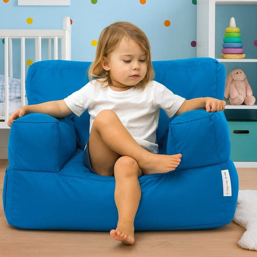 Bean Bags R Us Blue Billy the Kid - durable kids bean bag
