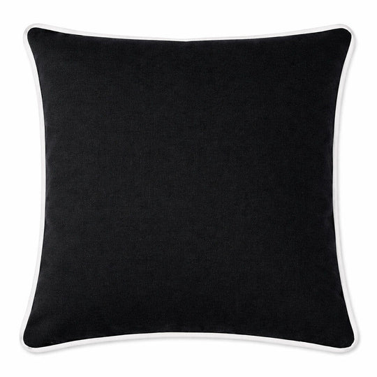 black outdoor cushion