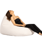 Bean Bags R Us Olive Boston Corduroy - designer indoor bean bag chair — thumbnail 4