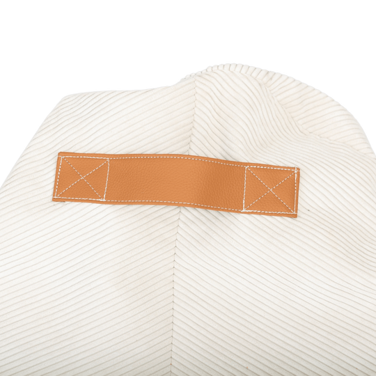 Boston Corduroy Bean Bag Chair handle