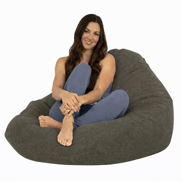 Boston Corduroy in Olive - contemporary indoor bean bag chair by Bean Bags R Us — image 8