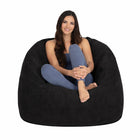 Boston Tub Corduroy in Black - contemporary indoor bean bag chair by Bean Bags R Us — thumbnail 2