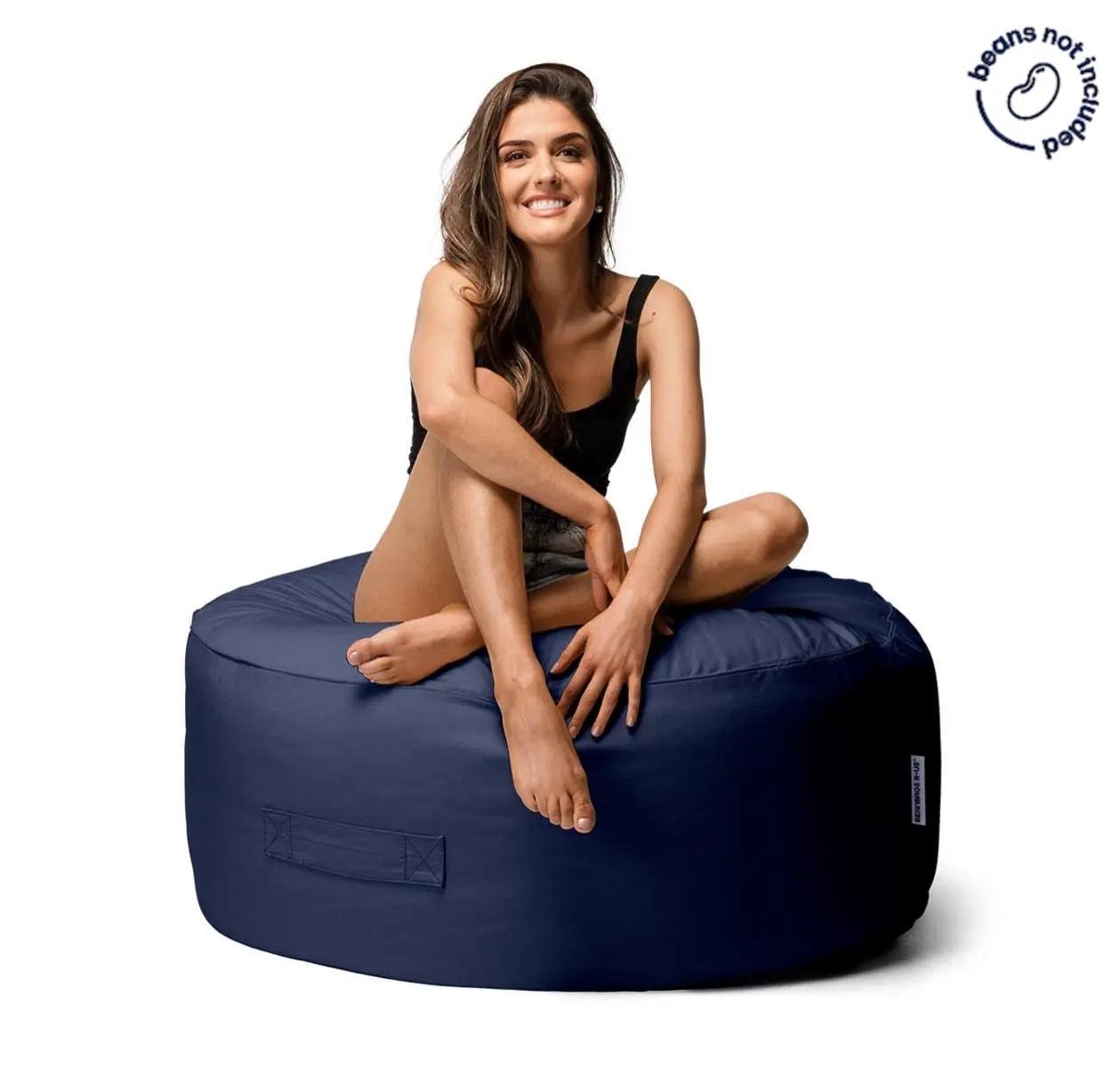 Brooklyn Round Ottoman - Bean Bags R Us