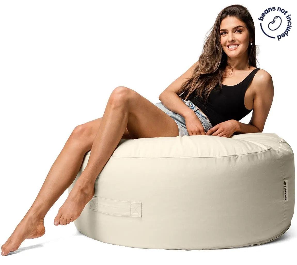 Brooklyn Round Ottoman - Bean Bags R Us