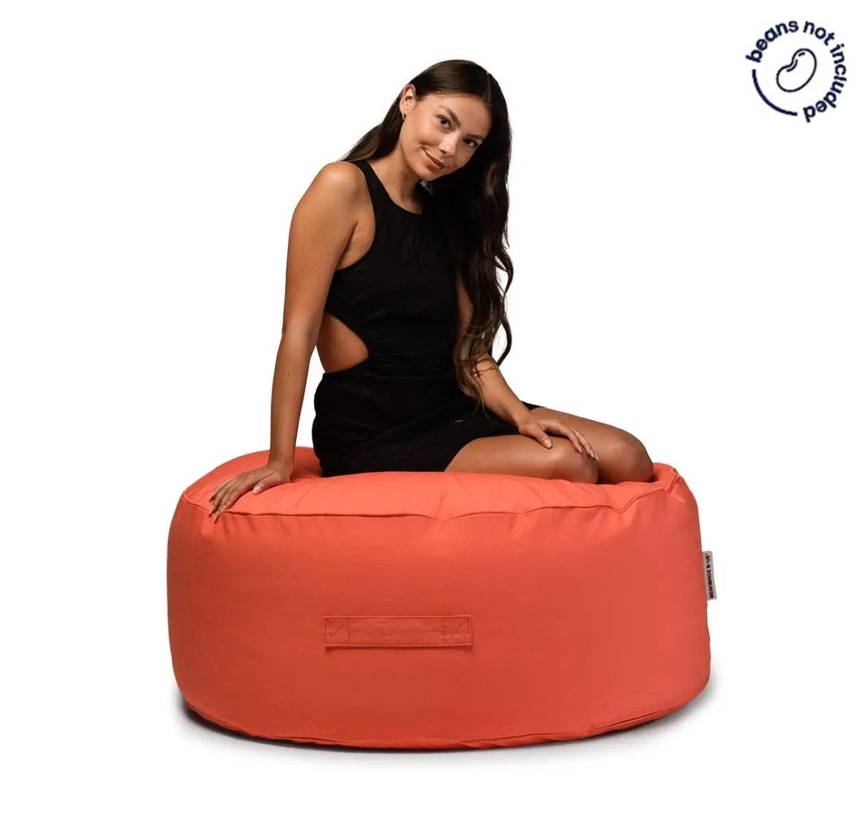 Brooklyn Round Ottoman - Bean Bags R Us