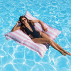 Cabo Pool Float in Pink Stripes - poolside pool bean bag float by Bean Bags R Us — thumbnail 10