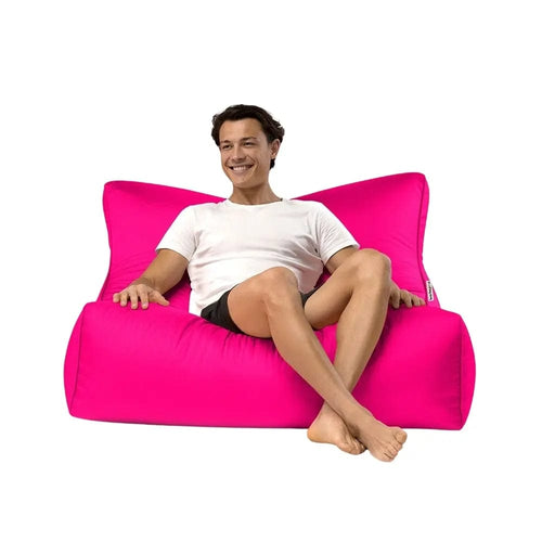 Cayman in Pink - UV protected bean bag lounge chair by Bean Bags R Us Australia