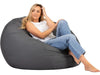 Coco Cotton Bean Bags 112cm charcoal