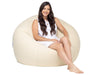 Coco Cotton Bean Bags 104cm Putty