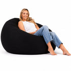 Black Coco - indoor bean bag chair, designer quality from Bean Bags R Us — thumbnail 11