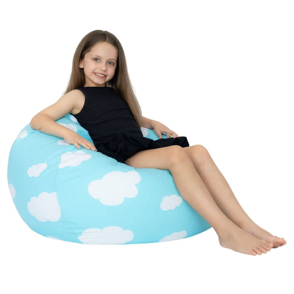 Blue Kids Coco - kids bean bag, playroom quality from Bean Bags R Us — image 14