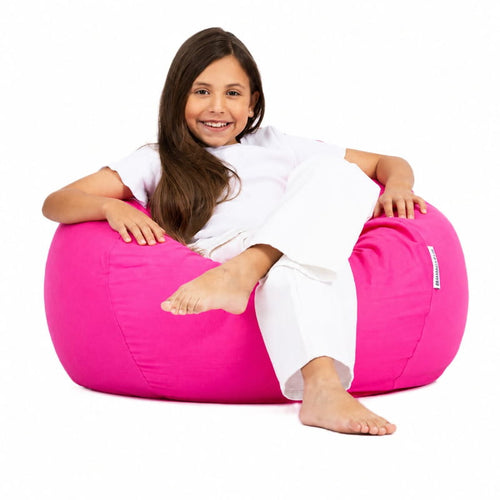 Pink Kids Coco - durable kids bean bag from Bean Bags R Us
