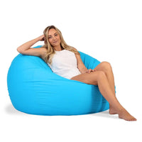 Coco Cotton Bean Bags Aqua 112cm