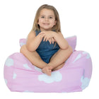 Pink Kids Coco Chair - child-safe kids bean bag from Bean Bags R Us — thumbnail 2