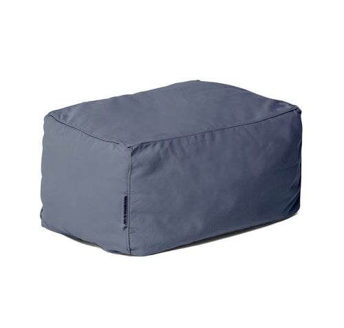 versatile Light Grey Copacabana Ottoman - bean bag ottoman by Bean Bags R Us Australia