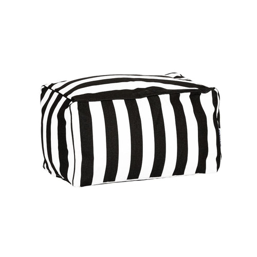 Copacabana Ottoman in White - versatile bean bag ottoman by Bean Bags R Us