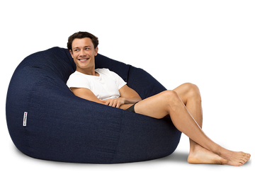 Cuba Denim Bean Bag Indigo Denim 112CM