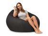Cuba Denim Bean Bag Charcoal Denim 104CM