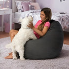 Indigo Denim Kids Cuba Denim 80cm - child-safe kids bean bag from Bean Bags R Us — thumbnail 2