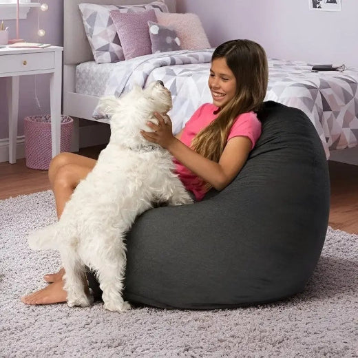 Indigo Denim Kids Cuba Denim 80cm - child-safe kids bean bag from Bean Bags R Us — image 2