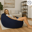 Cuba Denim Bean Bag Cover - Bean Bags R Us